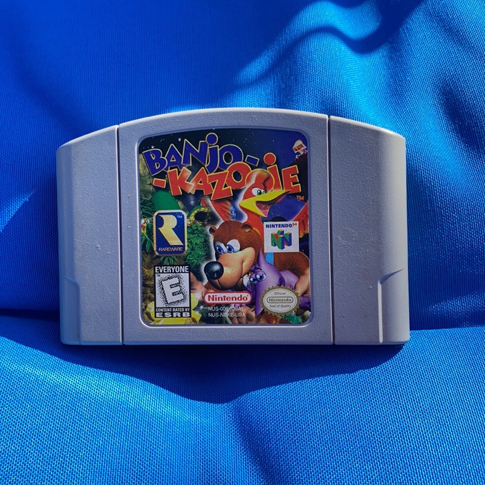 Nintendo 64 Banjo Kazooie Rated Everyone Rare Vintage